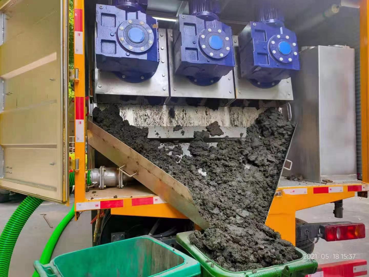 高阳化粪池清掏城市维护站-泥浆净化干湿分离处理